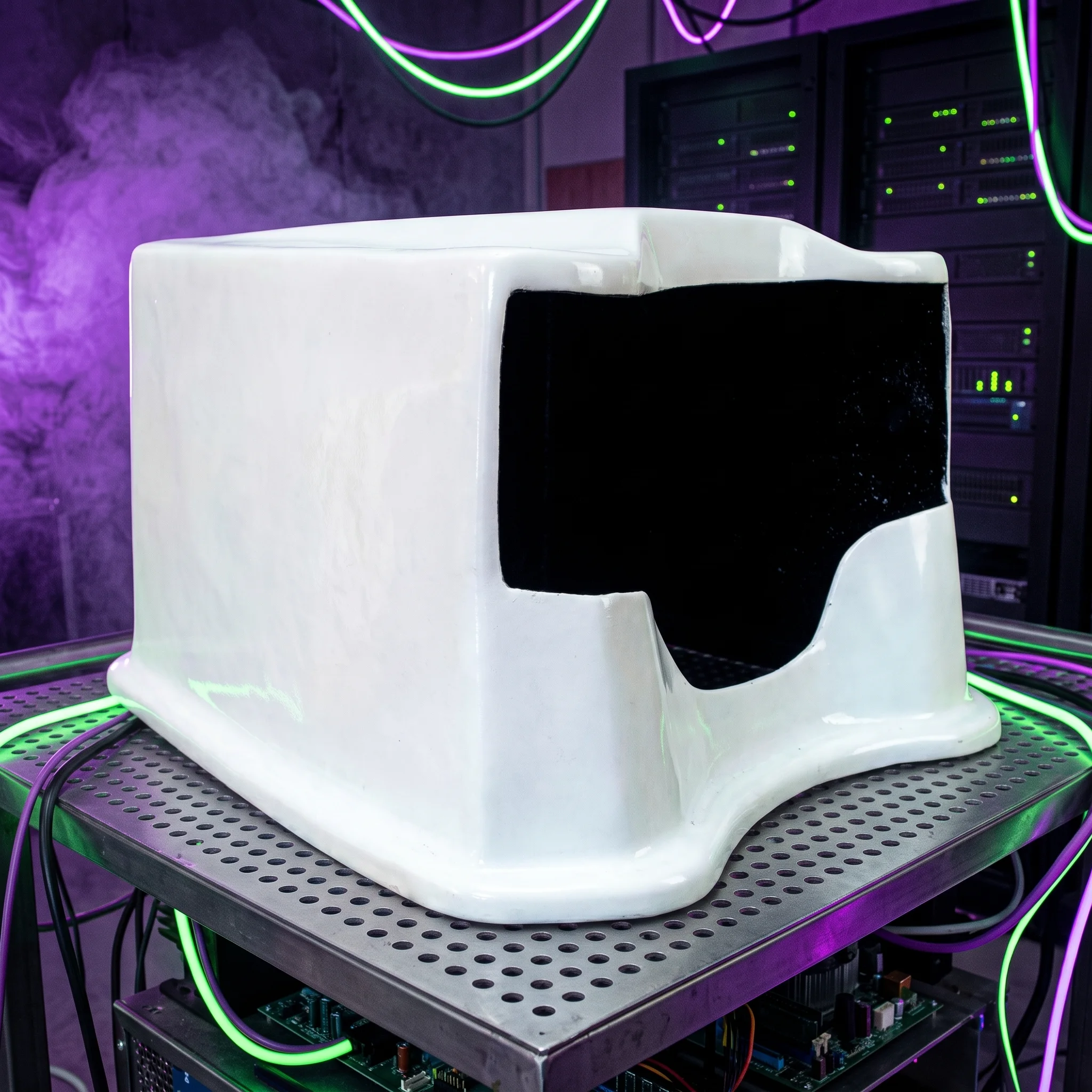 Caja para reparto rectangular